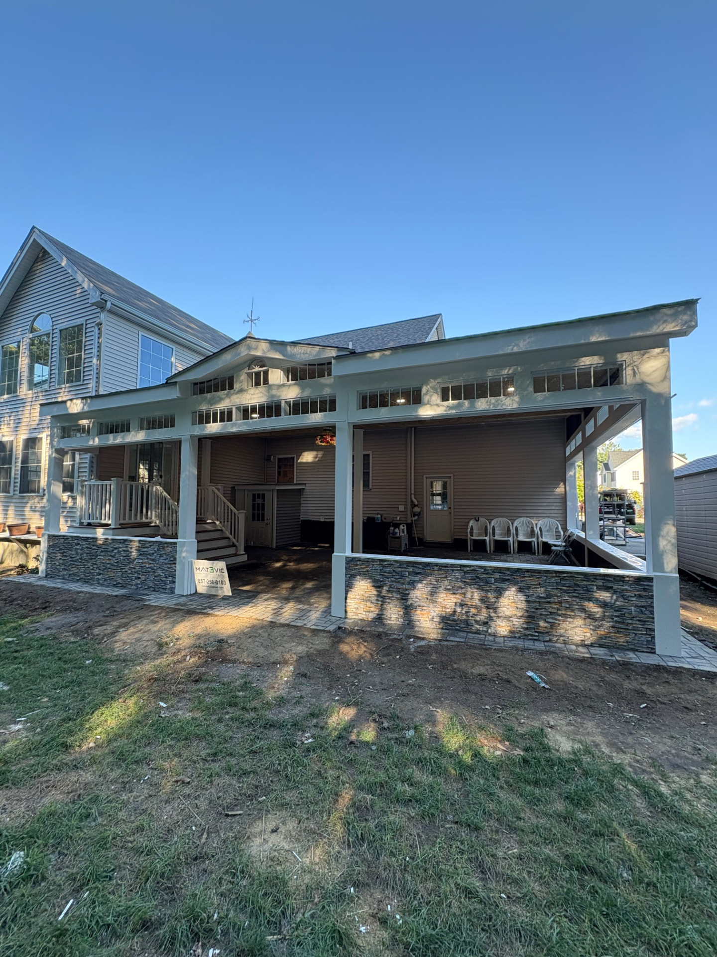 A complete backyard upgrade